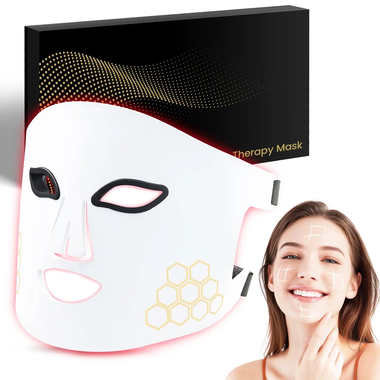 LED Face Mask Light Therapy