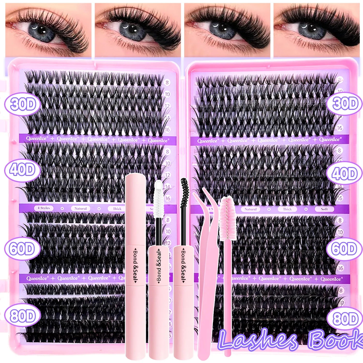 Lash Extension Kit Clusters