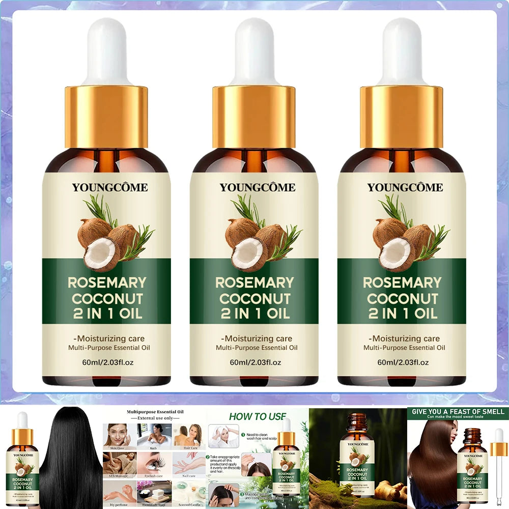 Rosemary Hair Essential Coconut Oil